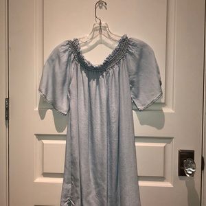 Mini off the shoulder dress